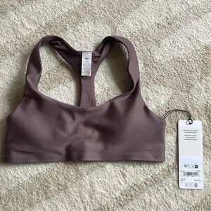 Alo airlift advantage bra raisinette small